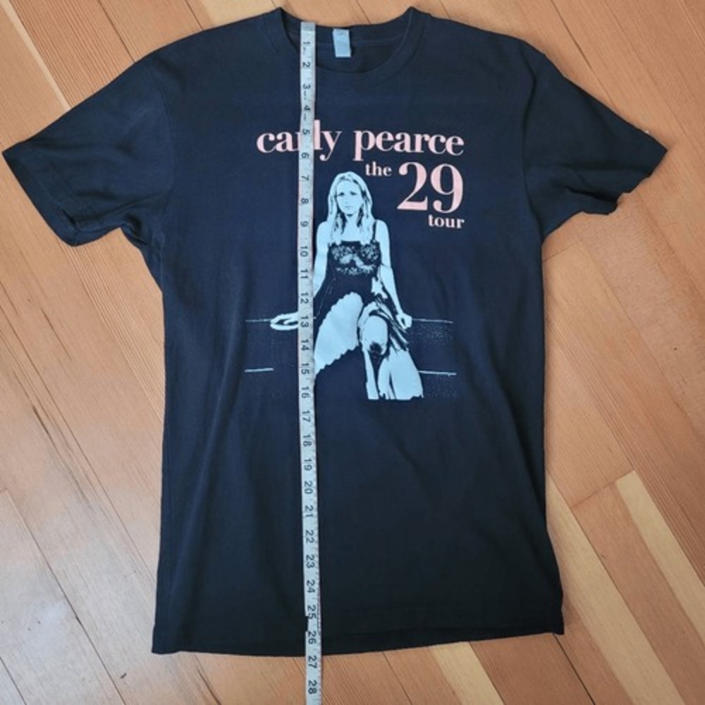Carly Pearce the 29 tour band tee short sleeved 100% cotton grunge alternative - Picture 5 of 7